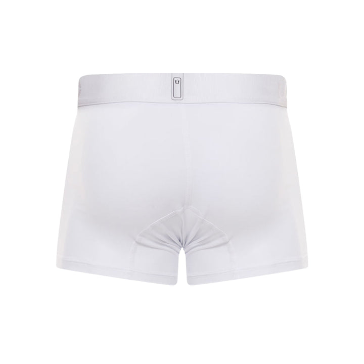 Unico Boxer Corto Tilo M23 - Men's White Microfiber Trunk Boxer Brief