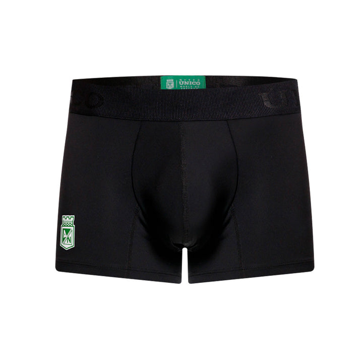 Mundo Unico Men’s Boxer Corto Gooolll Negro - Atlético Nacional Edition Microfiber Trunks