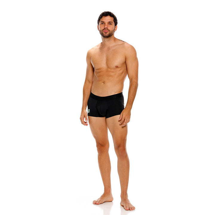Mundo Unico Men’s Boxer Corto Gooolll Negro - Atlético Nacional Edition Microfiber Trunks