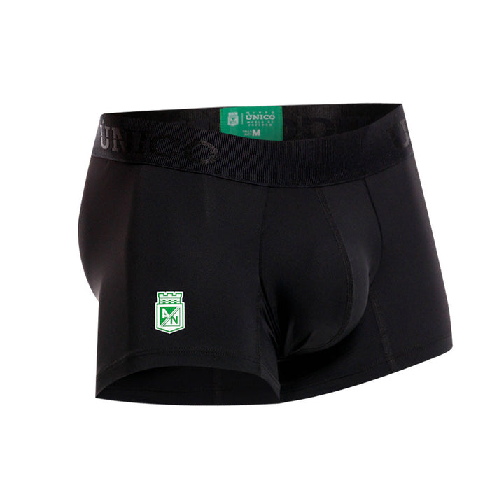 Mundo Unico Men’s Boxer Corto Gooolll Negro - Atlético Nacional Edition Microfiber Trunks