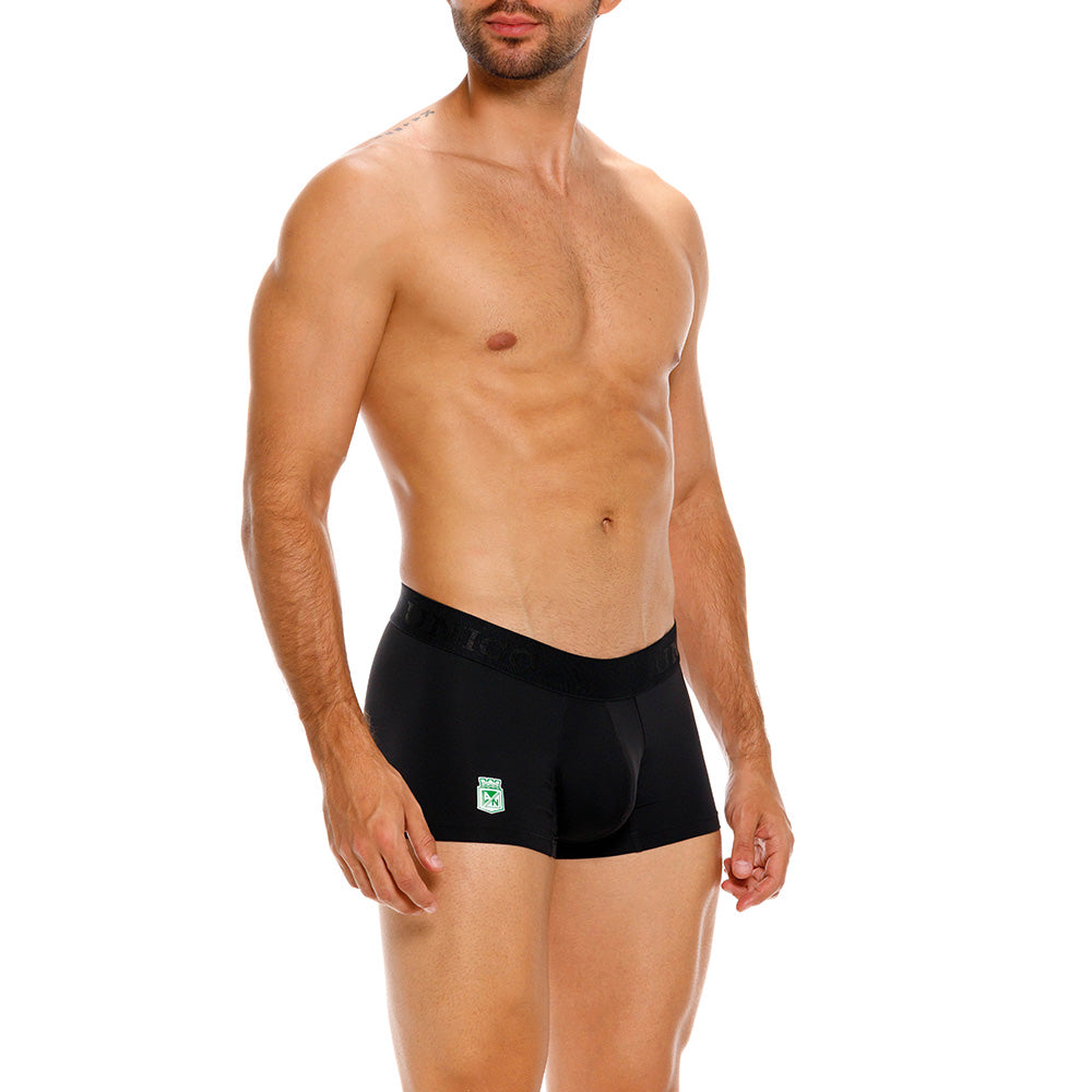 Mundo Unico Men’s Boxer Corto Gooolll Negro - Atlético Nacional Edition Microfiber Trunks