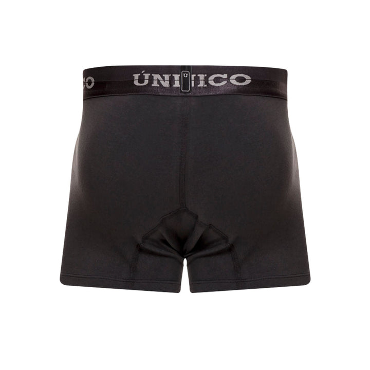 Mundo Unico Men's Mongoy A23 Short Boxer Briefs - Solid Grey Premium Cotton Underwear