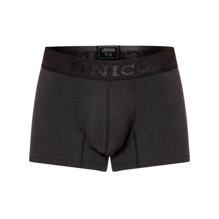 Mundo Unico Men's Cotton Short Boxer Briefs - Zebrano Dark Grey (A23)