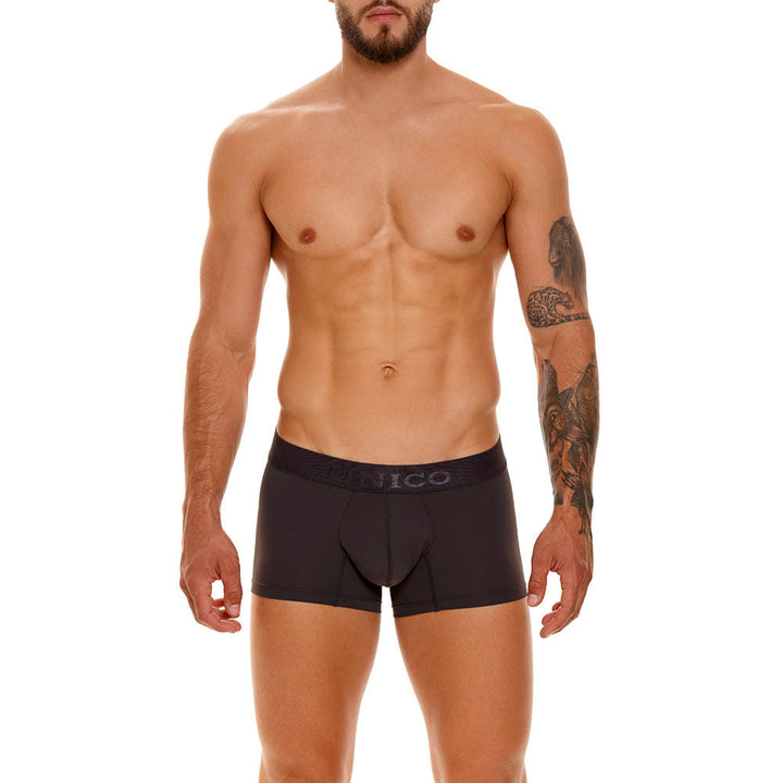 Mundo Unico Men's Zebrano M23 Short Boxer Briefs - Grey