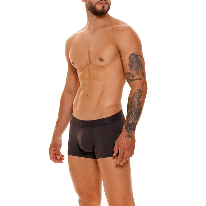 Mundo Unico Men's Zebrano M23 Short Boxer Briefs - Grey