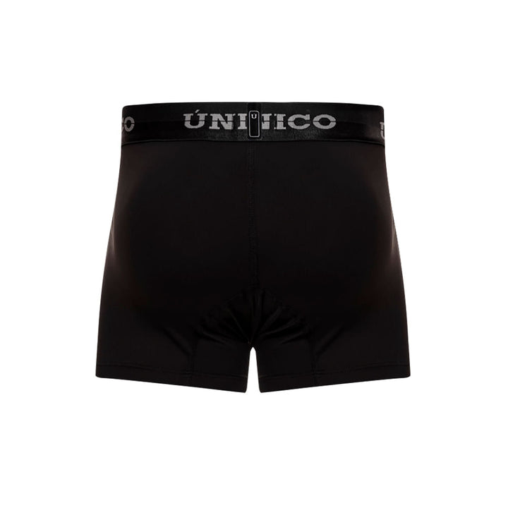 Unico Boxer Corto Makore A23 - Men's Black Premium Cotton Trunk