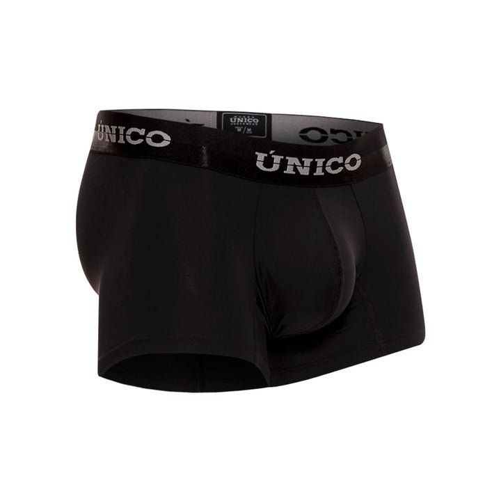 Unico Boxer Corto Makore M23 - Men's Black Microfiber Trunk