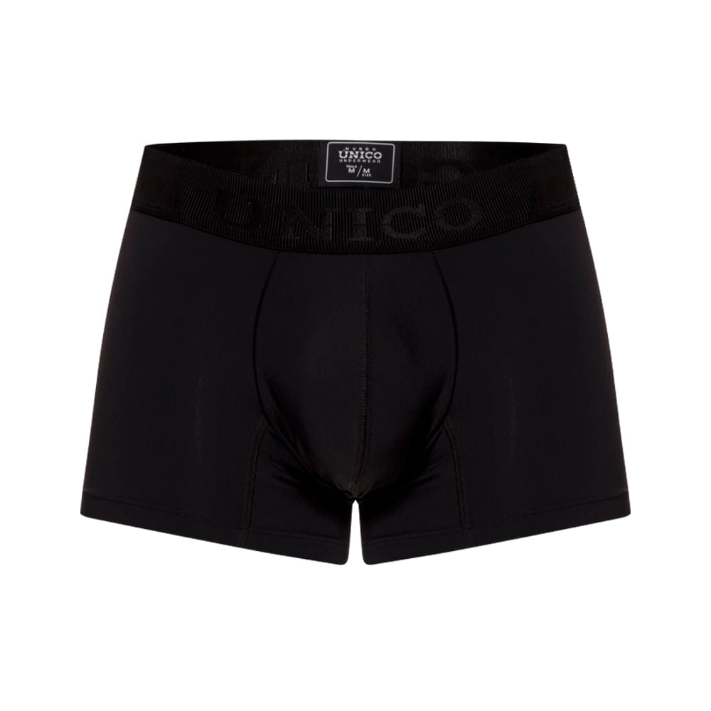 Mundo Unico Roble A23 Men's Cotton Short Boxer Briefs - Black (Negro)