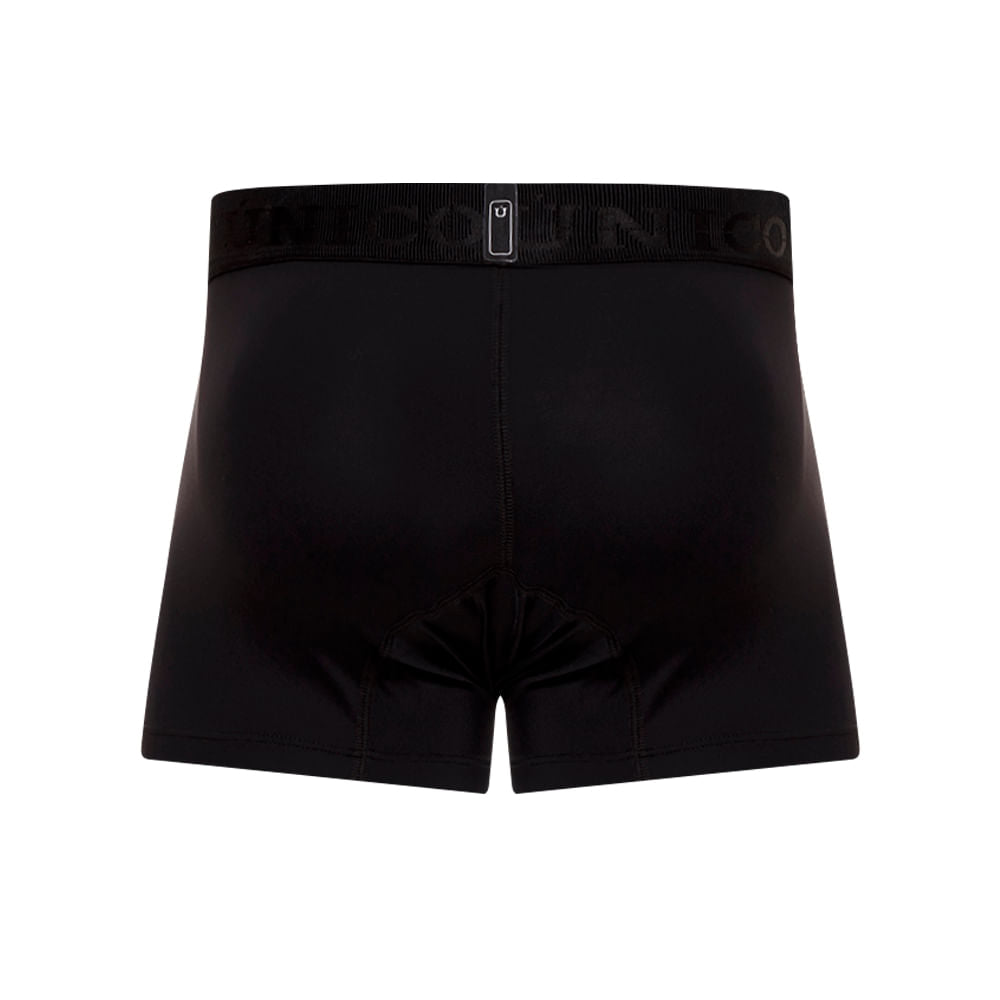 Mundo Unico Men’s Roble M23 Black Short Boxers - Ergonomic Pouch Support Microfiber Trunks