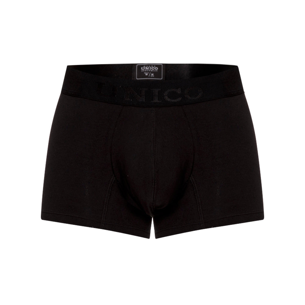 Mundo Unico Tulcán A23 Men's Cotton Short Boxer Briefs - Black