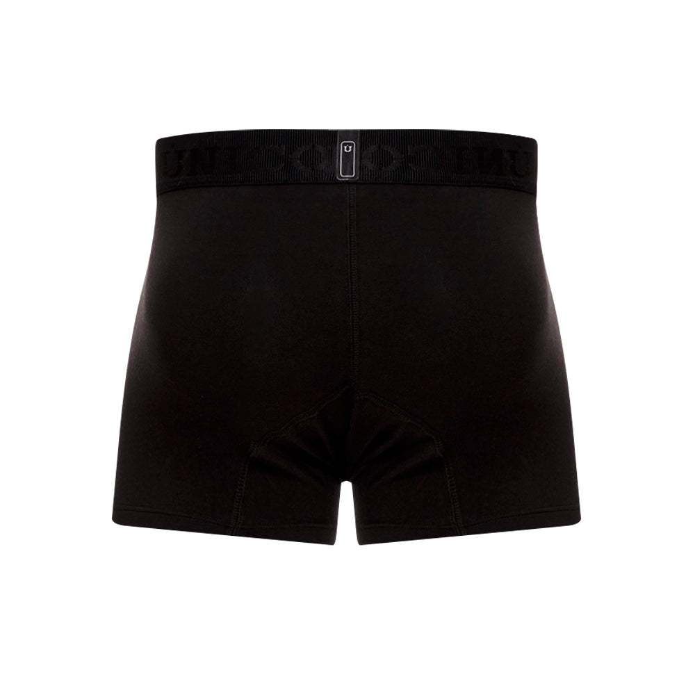 Mundo Unico Tulcán A23 Men's Cotton Short Boxer Briefs - Black