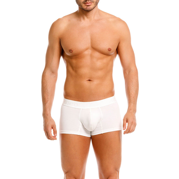 Mundo Unico Men's Nivjis Beige Short Boxer Briefs - Solid Beige
