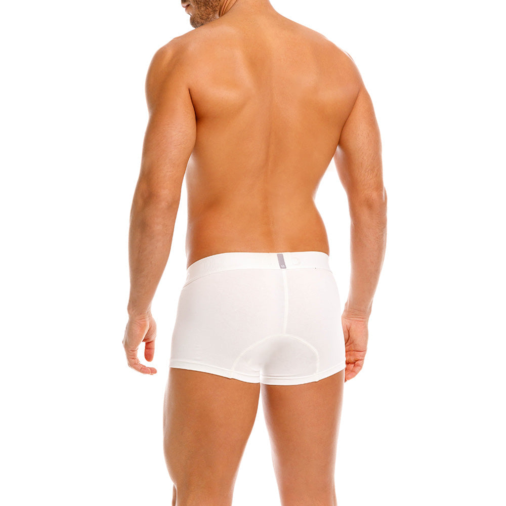 Mundo Unico Men's Nivjis Beige Short Boxer Briefs - Solid Beige