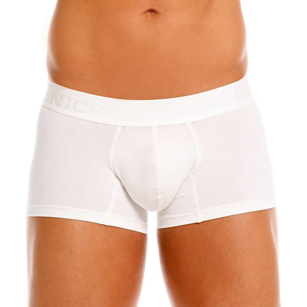 Mundo Unico Men's Nivjis Beige Short Boxer Briefs - Solid Beige