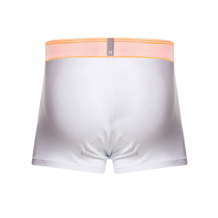 Mundo Unico Men’s Boxer Corto Pomelo Blanco - Premium Pima Cotton Short Boxer Briefs with Support Pouch