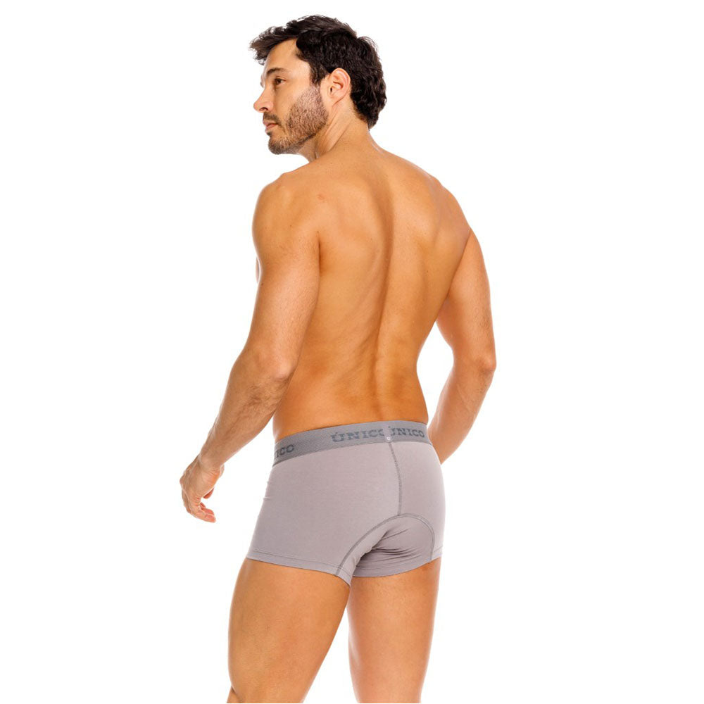 Mundo Unico Ruano Men's Boxer Briefs in Gray – men's boxer briefs Handmade in Colombia