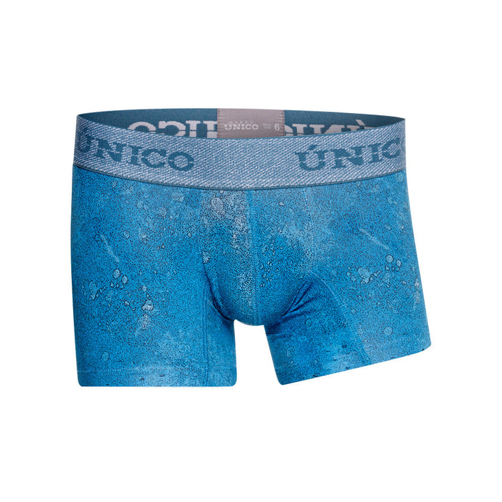 Mundo Unico Infantil Espumoso Men's Boxer Briefs in Blue – men's boxer briefs Handmade in Colombia