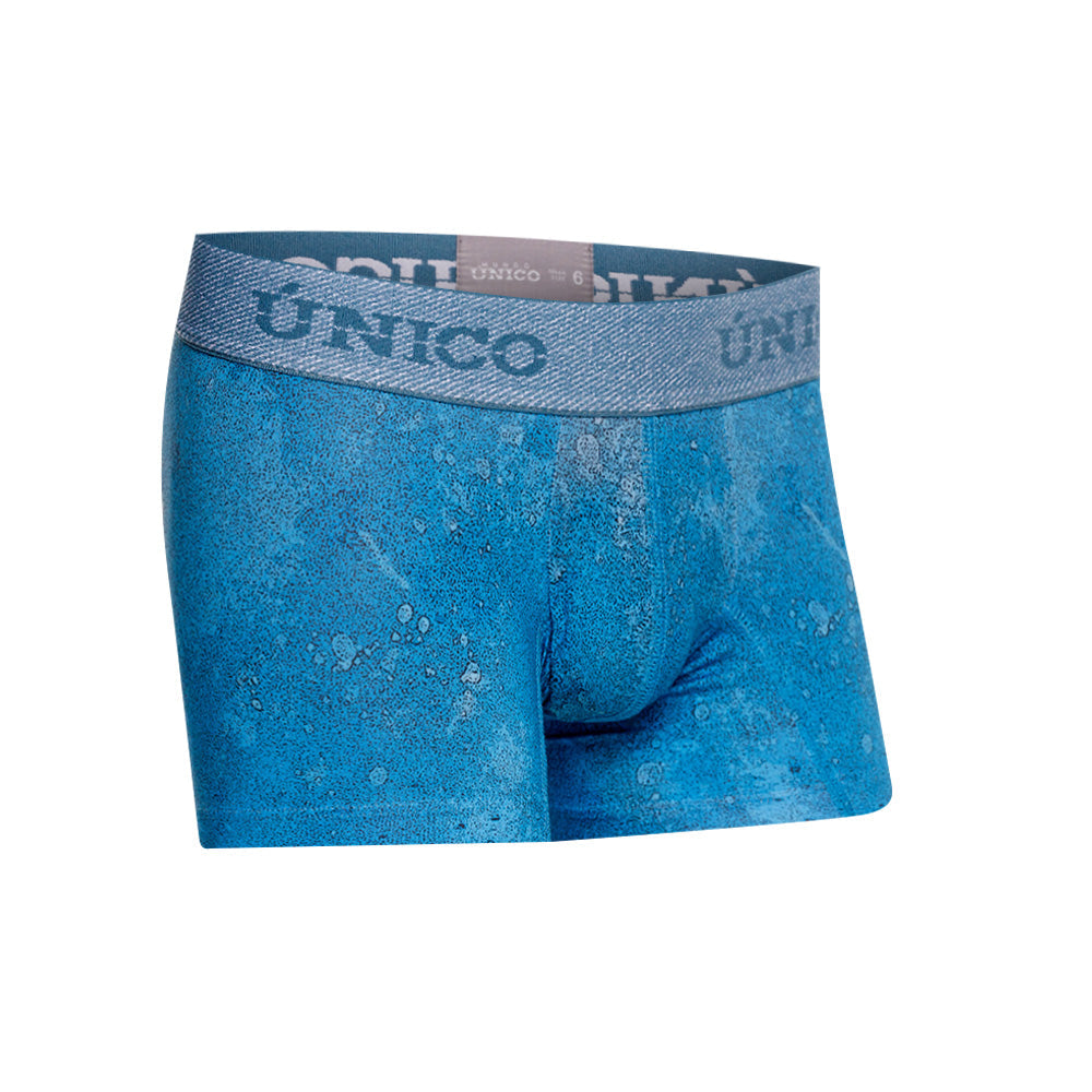 Mundo Unico Infantil Espumoso Men's Boxer Briefs in Blue – men's boxer briefs Handmade in Colombia