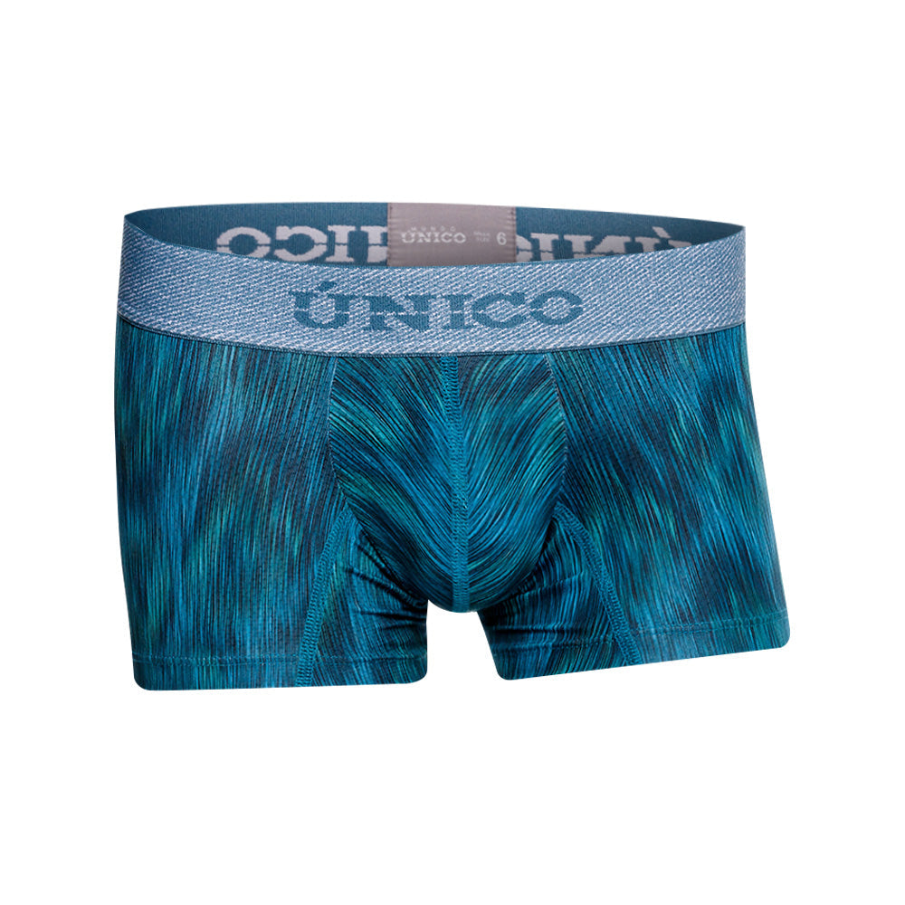 Mundo Unico Infantil Hilaza Men's Boxer Briefs in Blue – men's boxer briefs Handmade in Colombia