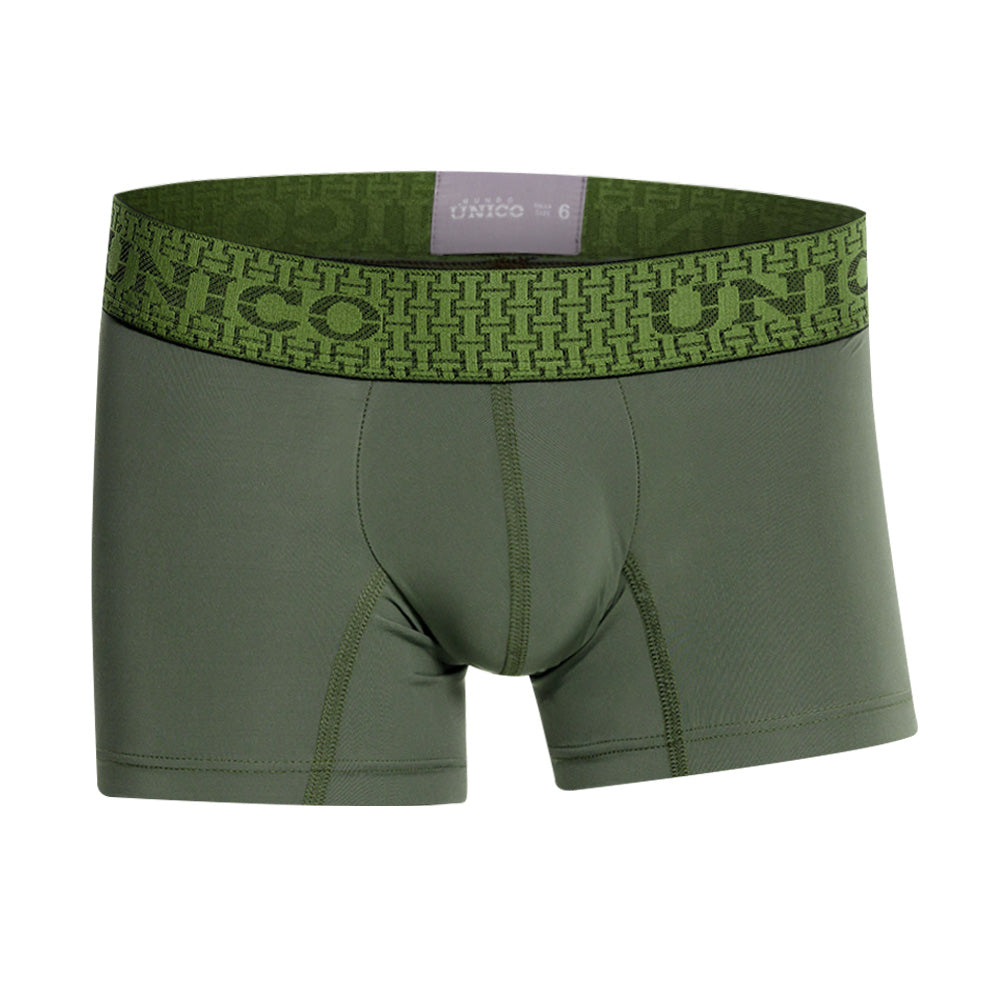 Mundo Unico Boys' Glauco Verde Microfiber Boxer Briefs - Green