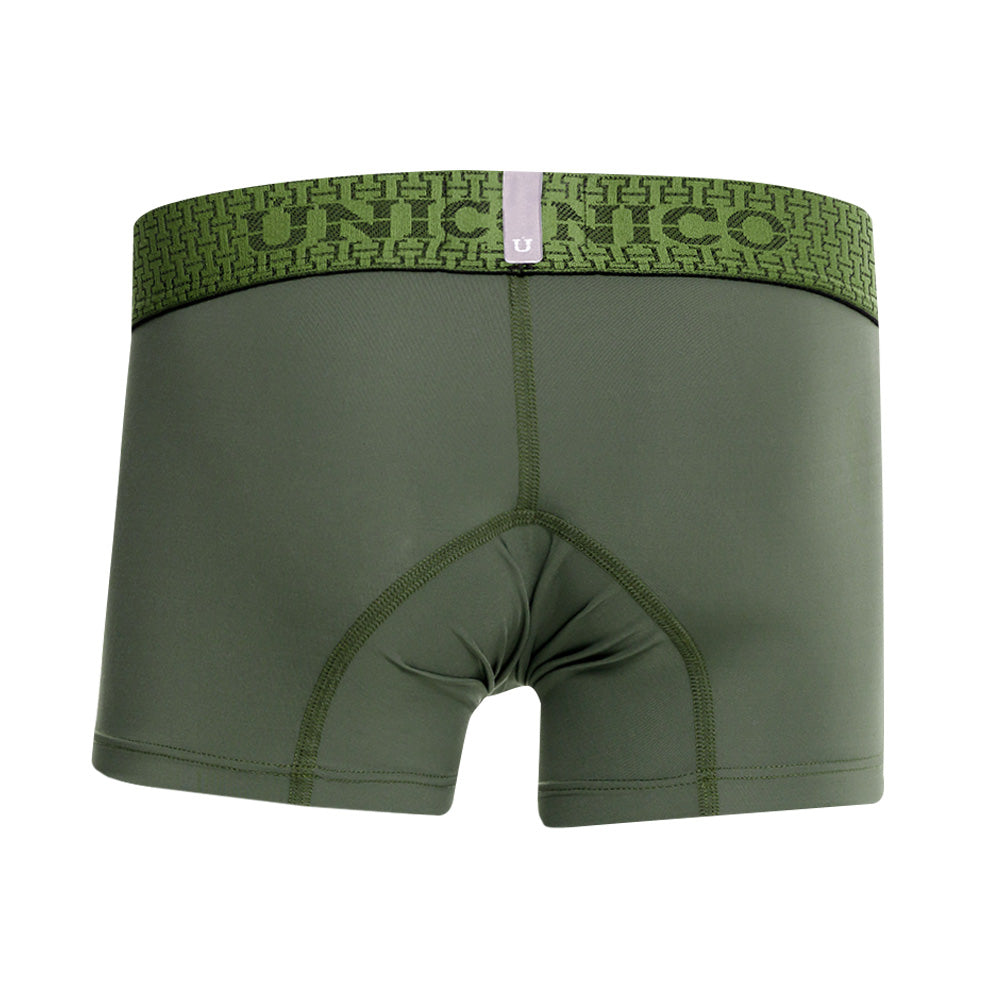 Mundo Unico Boys' Glauco Verde Microfiber Boxer Briefs - Green