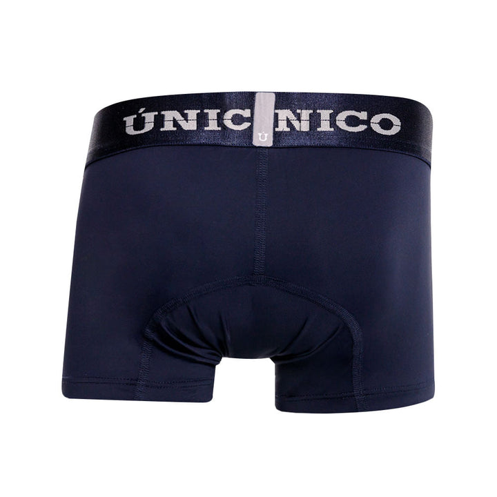 Unico Junior Boxer Medio Profundo M23 - Boys' Deep Blue Microfiber Boxer Brief