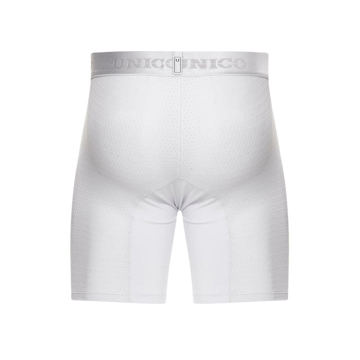 Mundo Unico Men's Balso M23 Mid-Leg Boxer Briefs - White