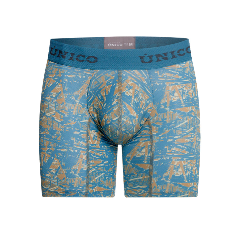 Mundo Unico Brocado Men's Boxer Briefs in Blue – men's boxer briefs Handmade in Colombia