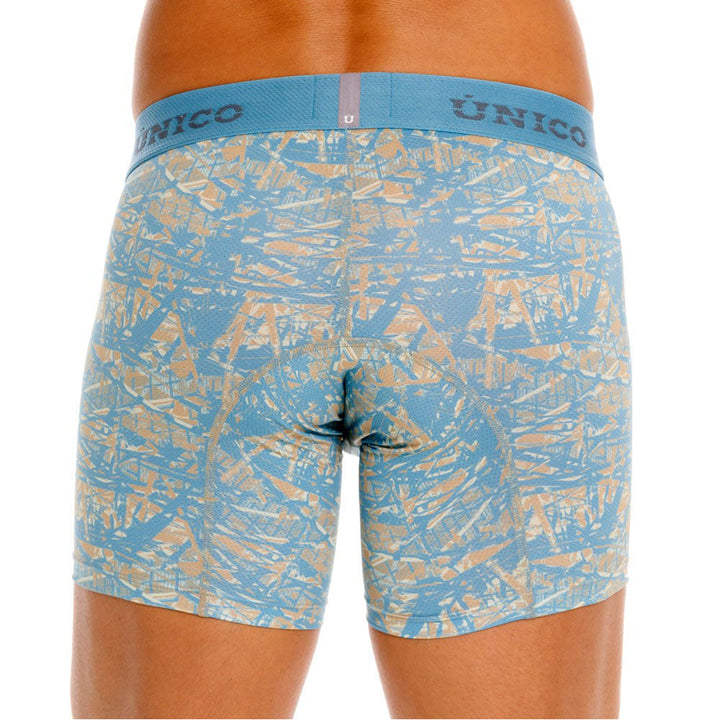 Mundo Unico Brocado Men's Boxer Briefs in Blue – men's boxer briefs Handmade in Colombia