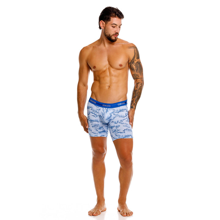 Mundo Unico Bulevar Men's Boxer Briefs | Blue