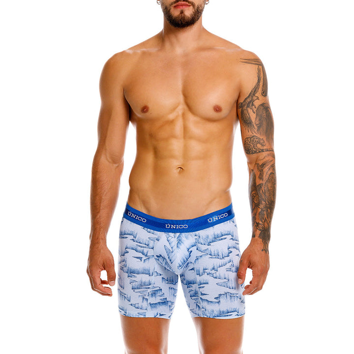 Mundo Unico Bulevar Men's Boxer Briefs | Blue