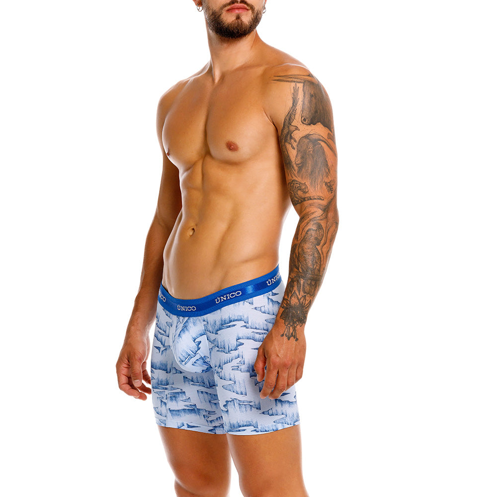 Mundo Unico Bulevar Men's Boxer Briefs | Blue