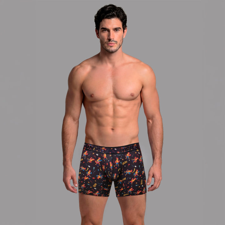 Mundo Unico Combatiente Men's Boxer Briefs in Black – men's boxer briefs Handmade in Colombia
