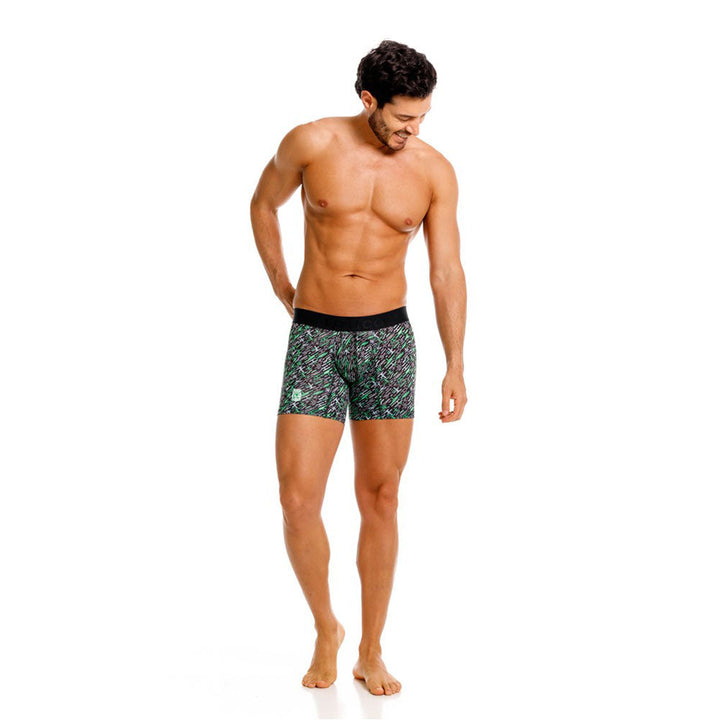 Mundo Unico Continente Men's Boxer Briefs | Green