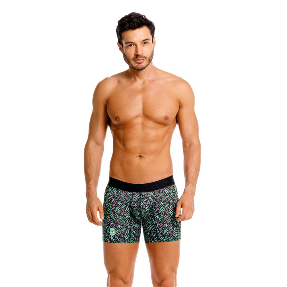 Mundo Unico Continente Men's Boxer Briefs | Green