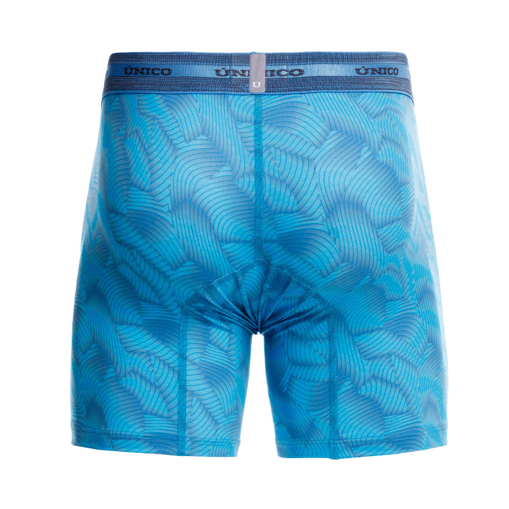 Mundo Único Men’s Boxer Medio Estraza Azul - Micro-Perforated Comfort Boxer Briefs