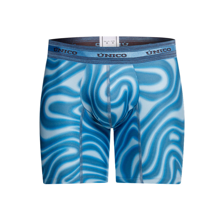 Mundo Unico Fauve Men's Boxer Briefs in Blue – men's boxer briefs Handmade in Colombia
