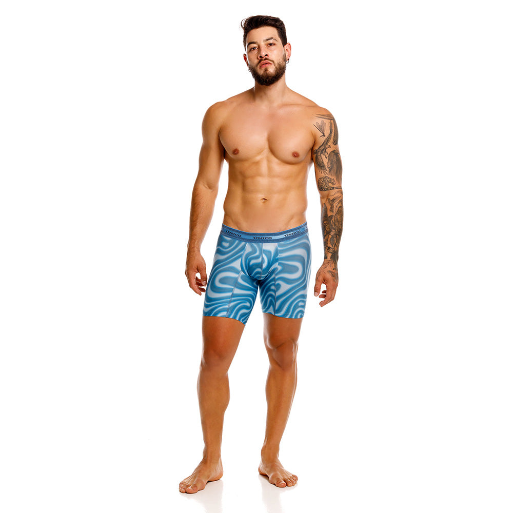 Mundo Unico Fauve Men's Boxer Briefs in Blue – men's boxer briefs Handmade in Colombia