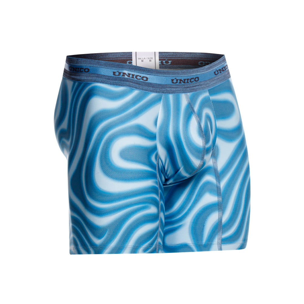 Mundo Unico Fauve Men's Boxer Briefs in Blue – men's boxer briefs Handmade in Colombia