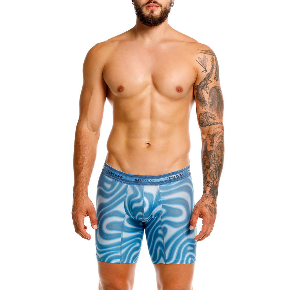 Mundo Unico Fauve Men's Boxer Briefs in Blue – men's boxer briefs Handmade in Colombia