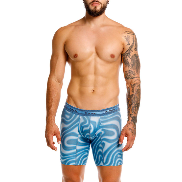 Mundo Unico Fauve Men's Boxer Briefs in Blue – men's boxer briefs Handmade in Colombia
