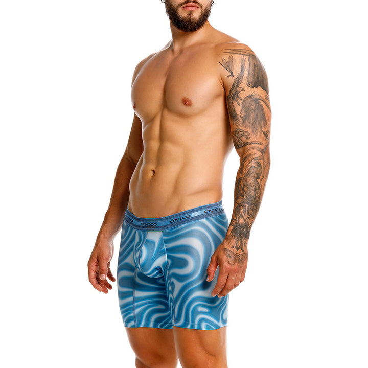 Mundo Unico Fauve Men's Boxer Briefs in Blue – men's boxer briefs Handmade in Colombia