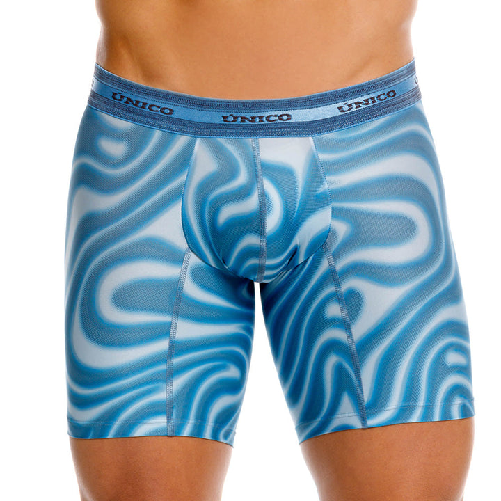 Mundo Unico Fauve Men's Boxer Briefs in Blue – men's boxer briefs Handmade in Colombia