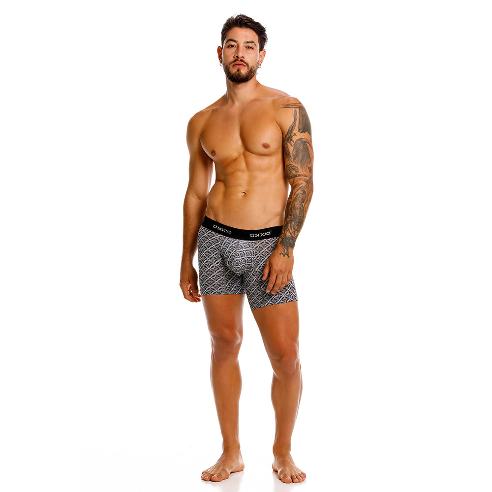 Mundo Unico Fragmento Men's Boxer Briefs | Black