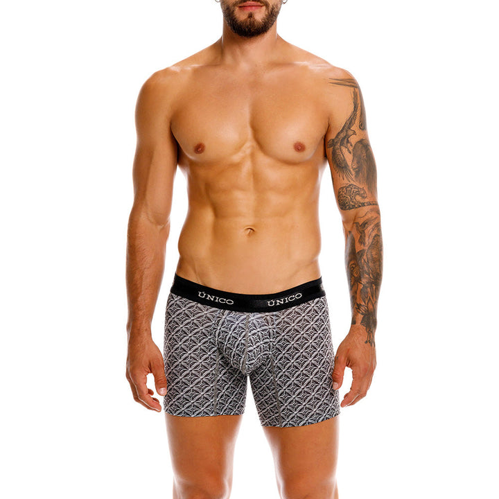 Mundo Unico Fragmento Men's Boxer Briefs | Black
