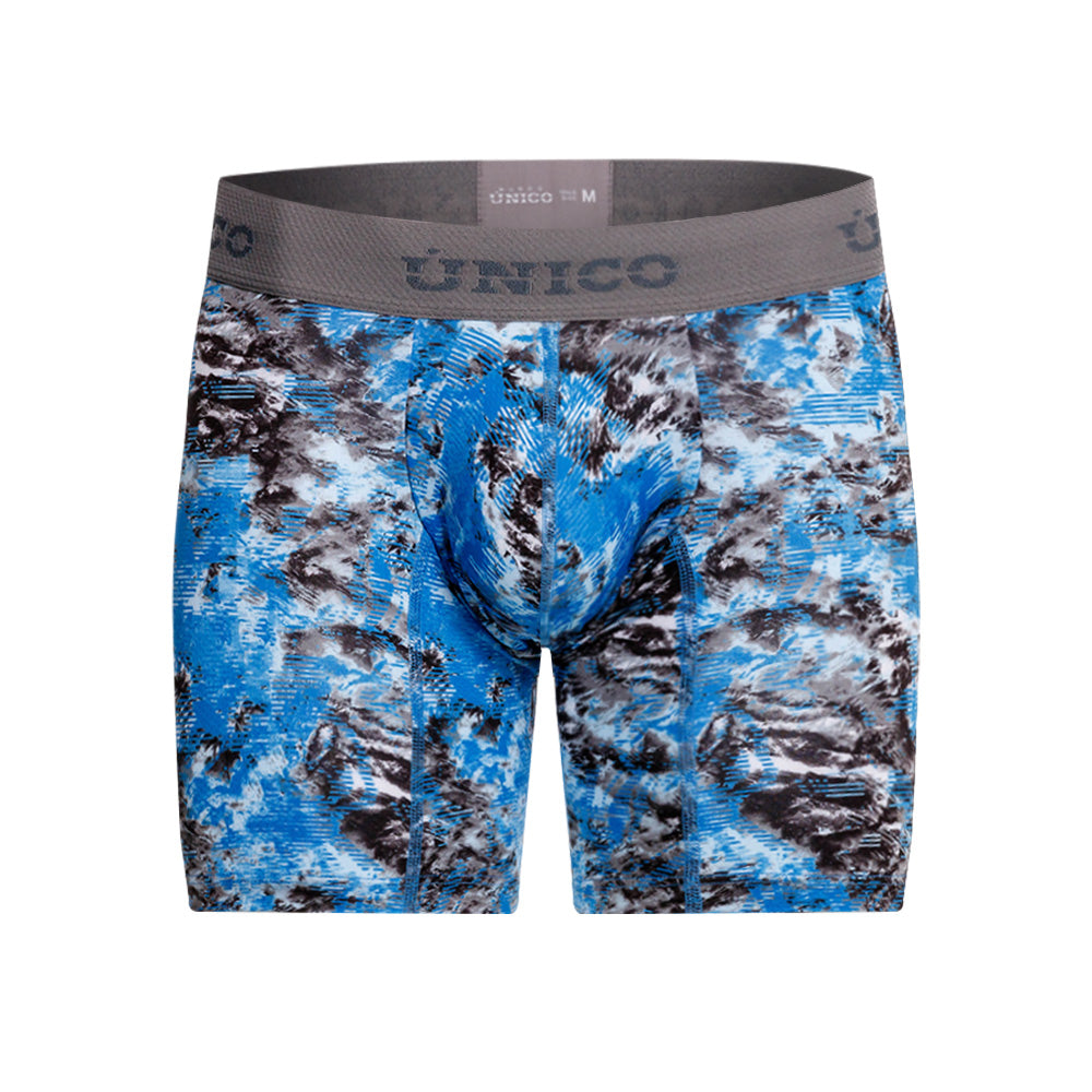 Mundo Unico Gaia Men's Boxer Briefs in Blue – men's boxer briefs Handmade in Colombia
