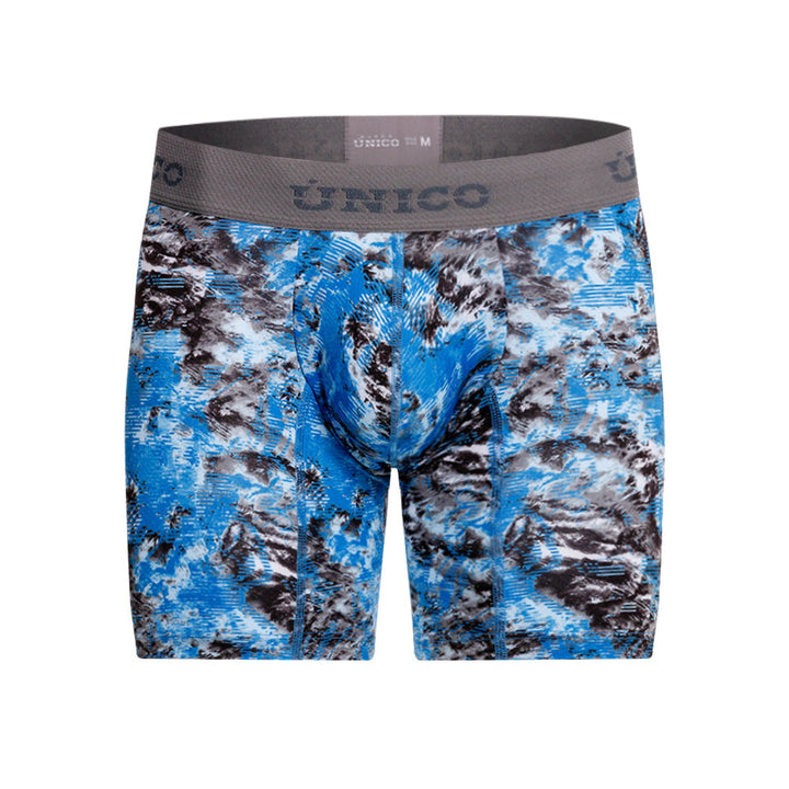 Mundo Unico Gaia Men's Boxer Briefs in Blue – men's boxer briefs Handmade in Colombia
