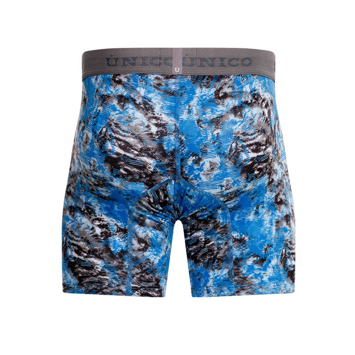 Mundo Unico Gaia Men's Boxer Briefs in Blue – men's boxer briefs Handmade in Colombia