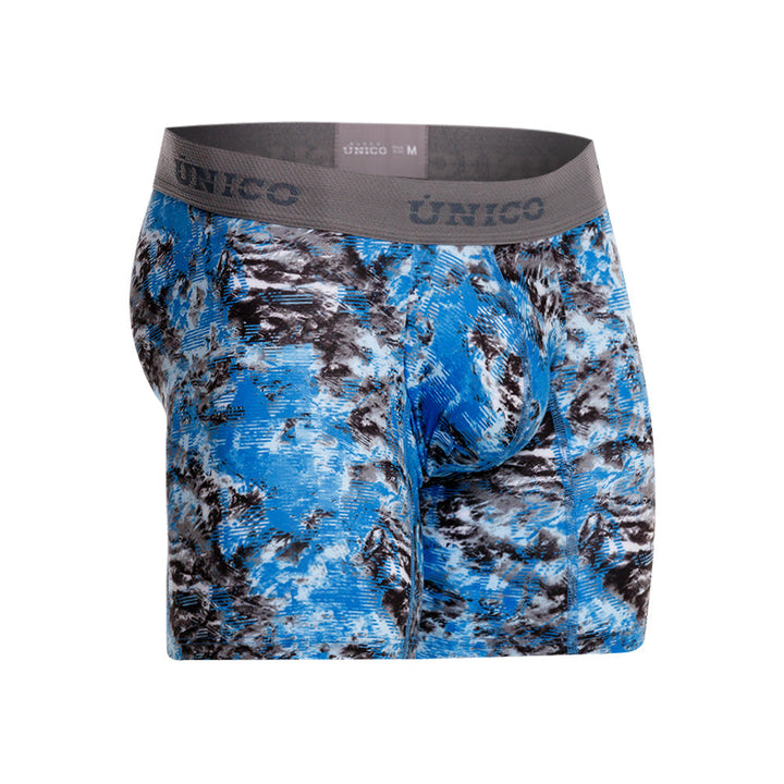 Mundo Unico Gaia Men's Boxer Briefs in Blue – men's boxer briefs Handmade in Colombia