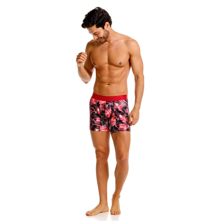 Mundo Unico Garnet Men's Boxer Briefs in Red – men's boxer briefs Handmade in Colombia